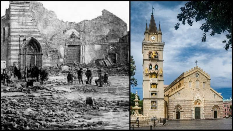 duomo messina terremoto orologio astronomico