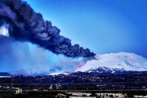 eruzione etna 17 marzo