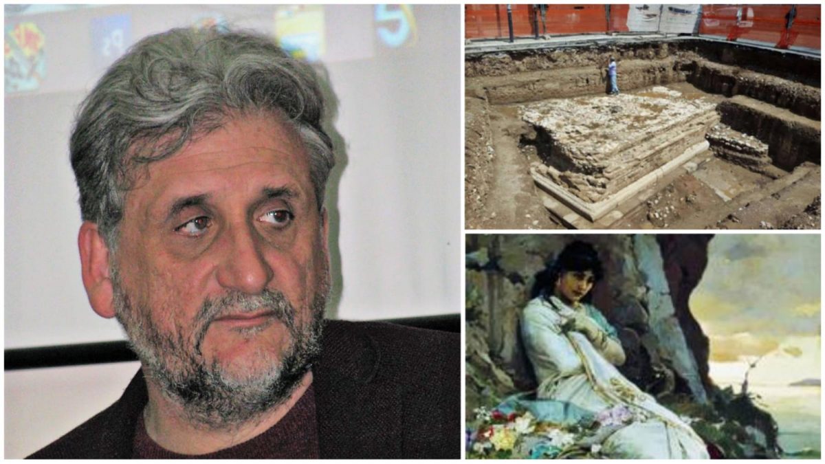 Professor Castrizio tomba Giulia maggiore figlia Ottaviano Augusto