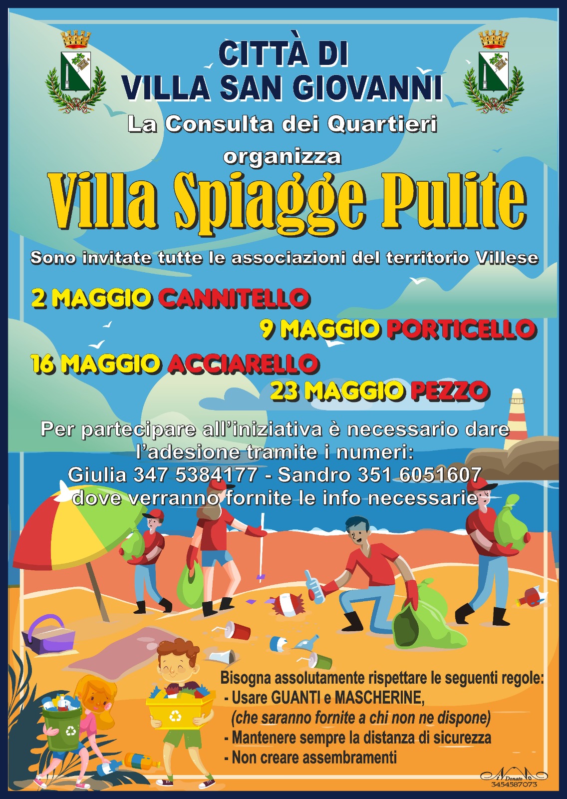 Pulizia spiaggia