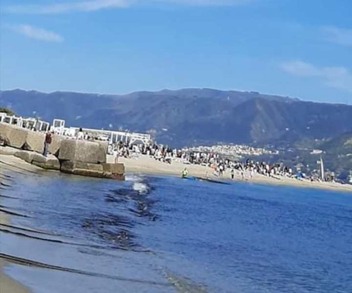 assembramenti torre faro messina