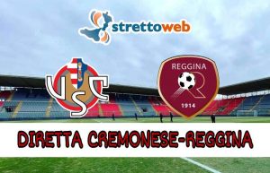 diretta cremonese-reggina