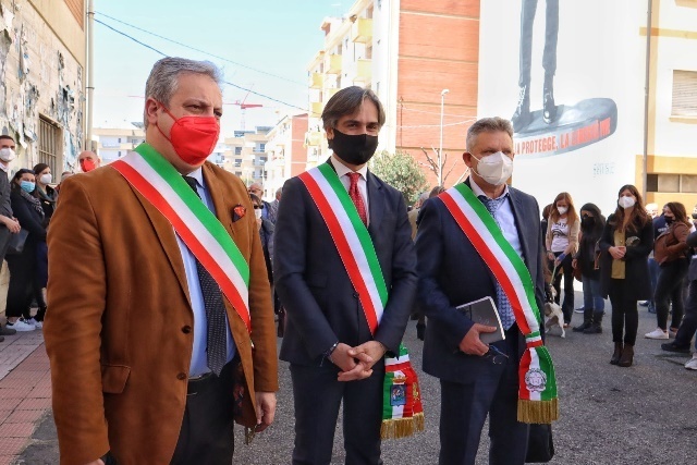 inaugurazione murales botteghelle reggio calabria