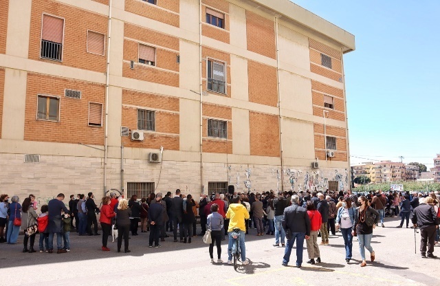inaugurazione murales botteghelle reggio calabria