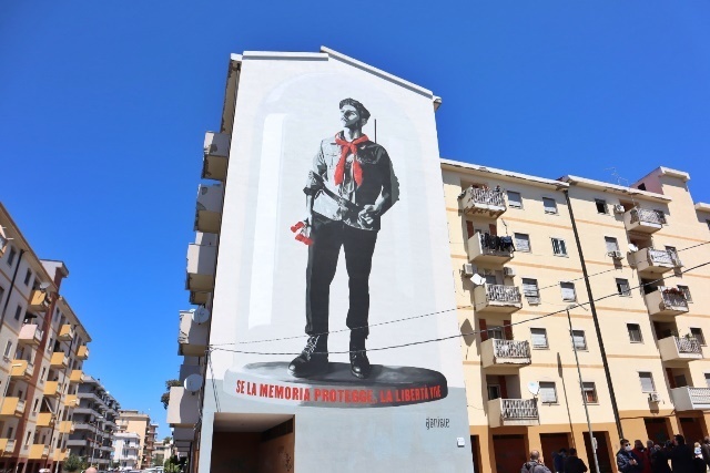inaugurazione murales botteghelle reggio calabria