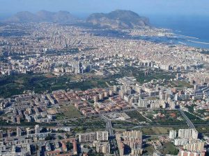 palermo dall'alto