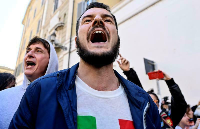 roma lavoratori governo protesta coronavirus