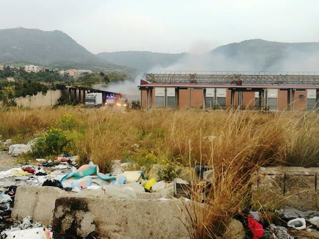 Incendio mercati generali