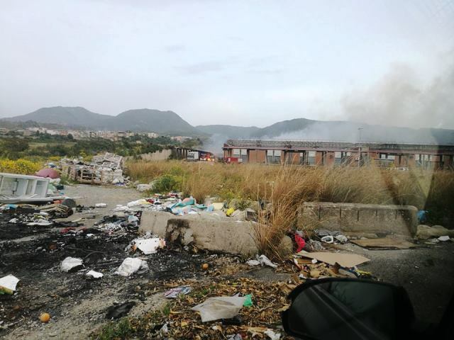 Incendio mercati generali