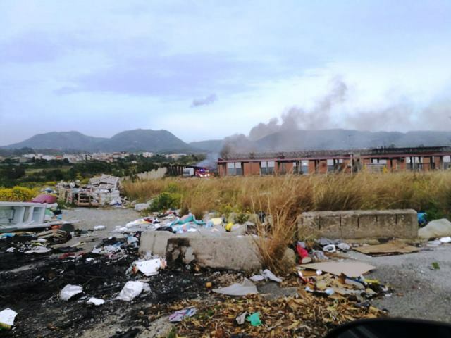 Incendio mercati generali