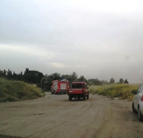 Vigili Fuoco incendio mercati generale