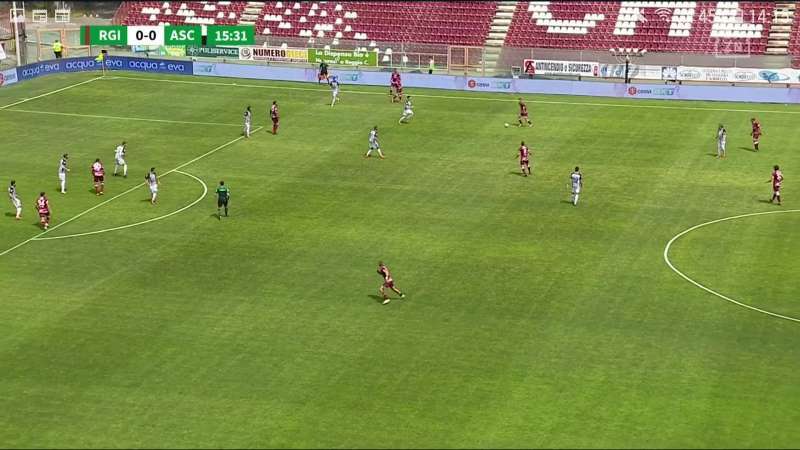 diretta reggina-ascoli risultato live
