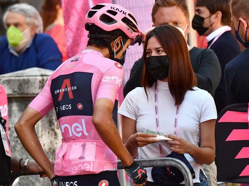 Fidanzata di Egan Bernal