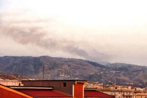 incendio reggio calabria