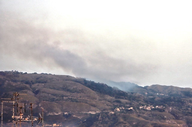 incendio reggio calabria