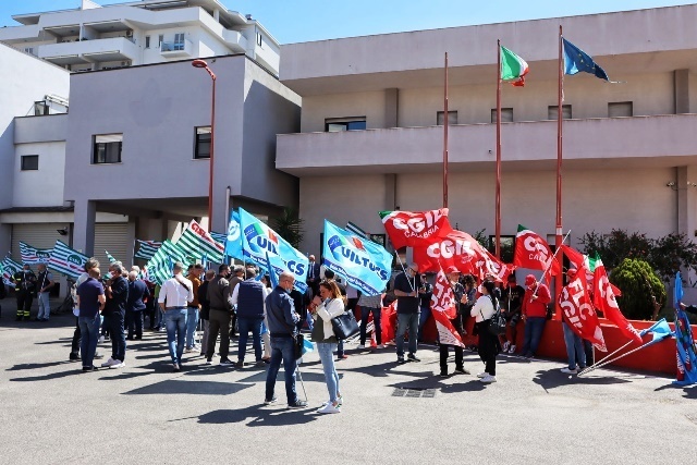 manifestazione sindacati sicurezza posti lavoro