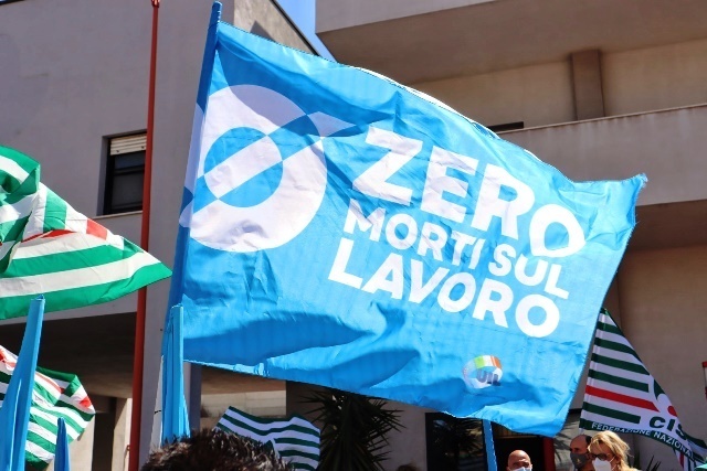 manifestazione sindacati sicurezza posti lavoro