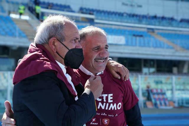 salernitana festa serie a castori