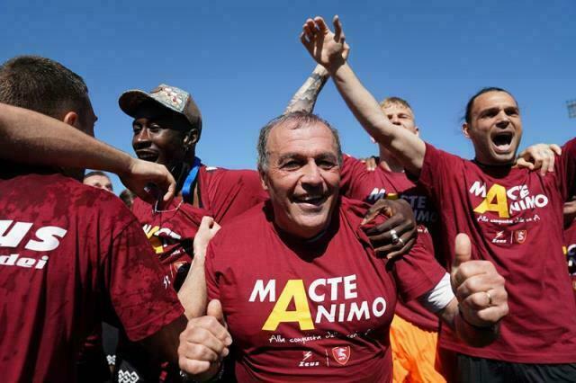 salernitana festa serie a castori