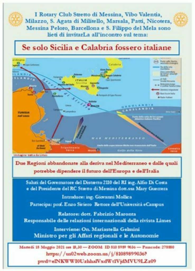 se solo sicilia e calabria fossero italiane