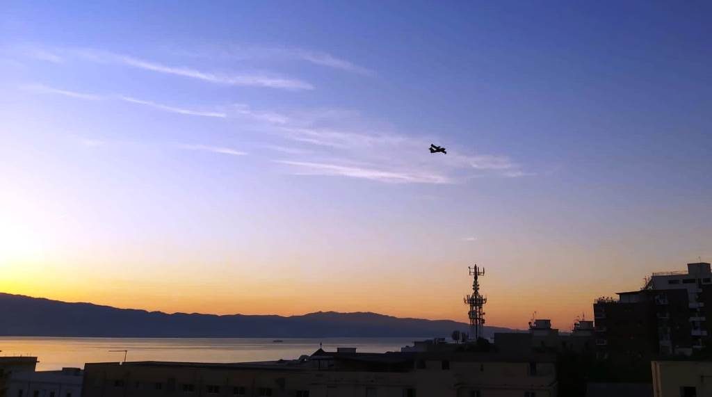 Canadair a reggio calabria