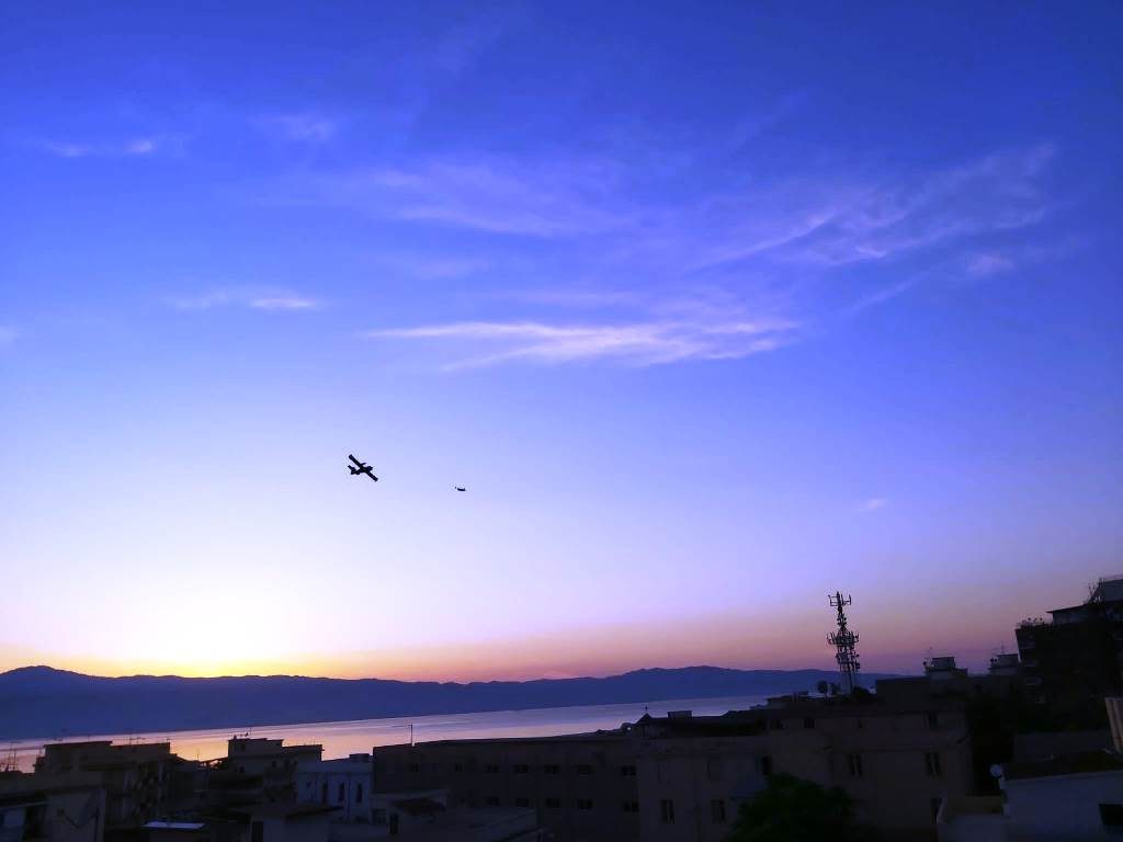 Canadair a reggio calabria