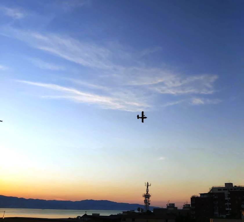 Canadair a reggio calabria