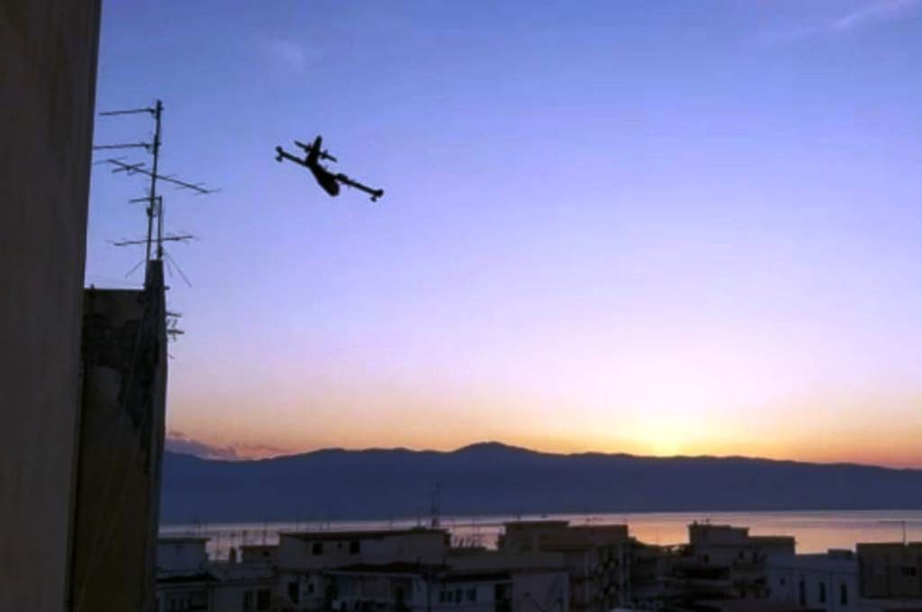 Canadair a reggio calabria