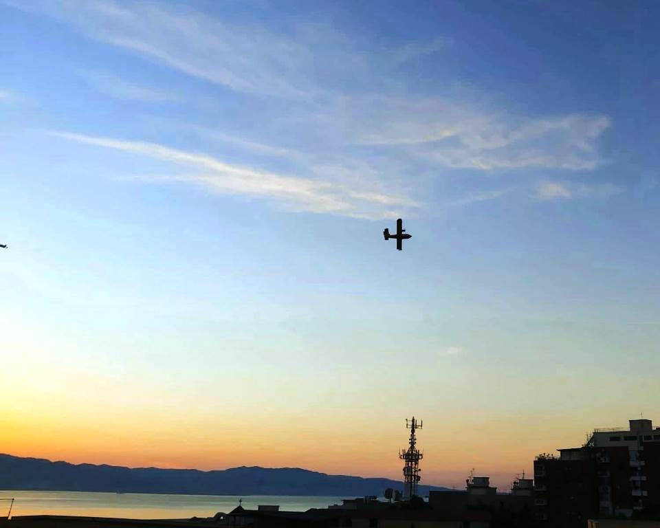 Canadair a reggio calabria