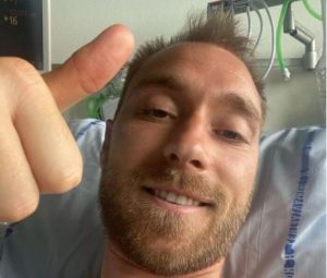 Christian Eriksen ospedale