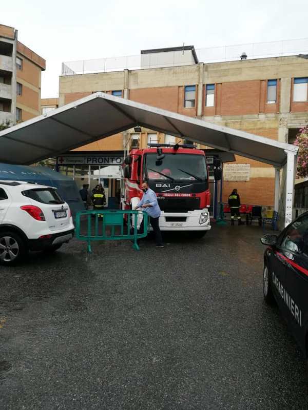 Crollo ospedale locri