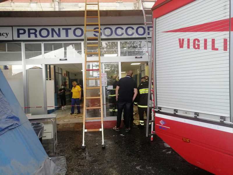 Crollo ospedale locri