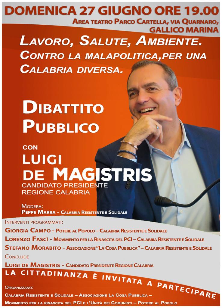 De Magistris a Gallico