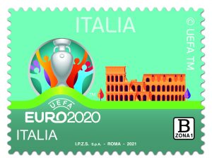 Francobollo Euro 2021