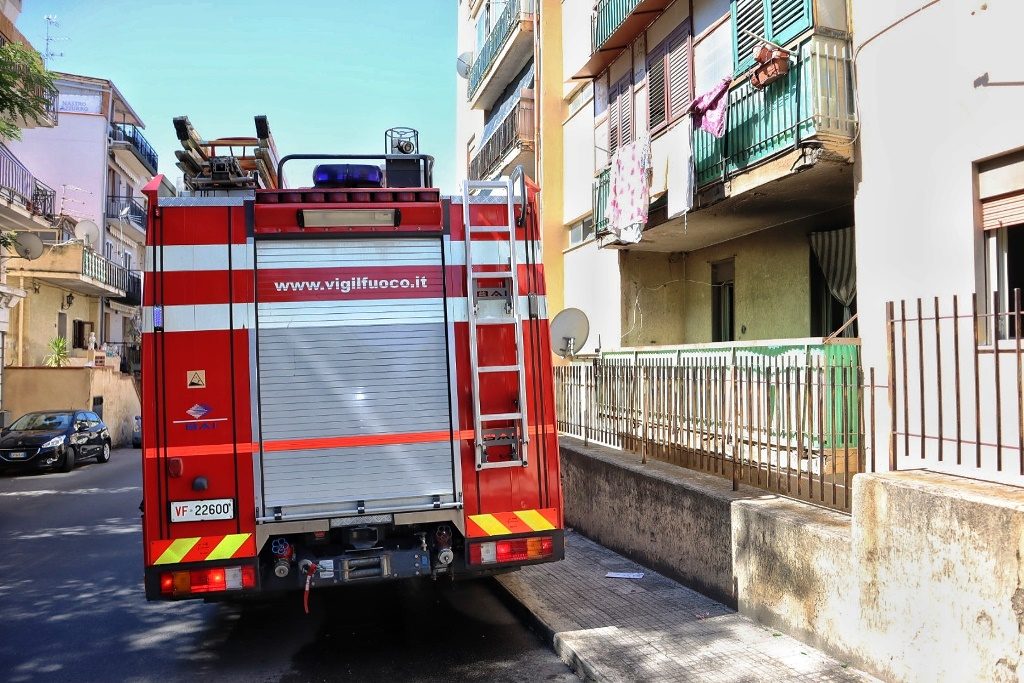 Incendio Via Enotria