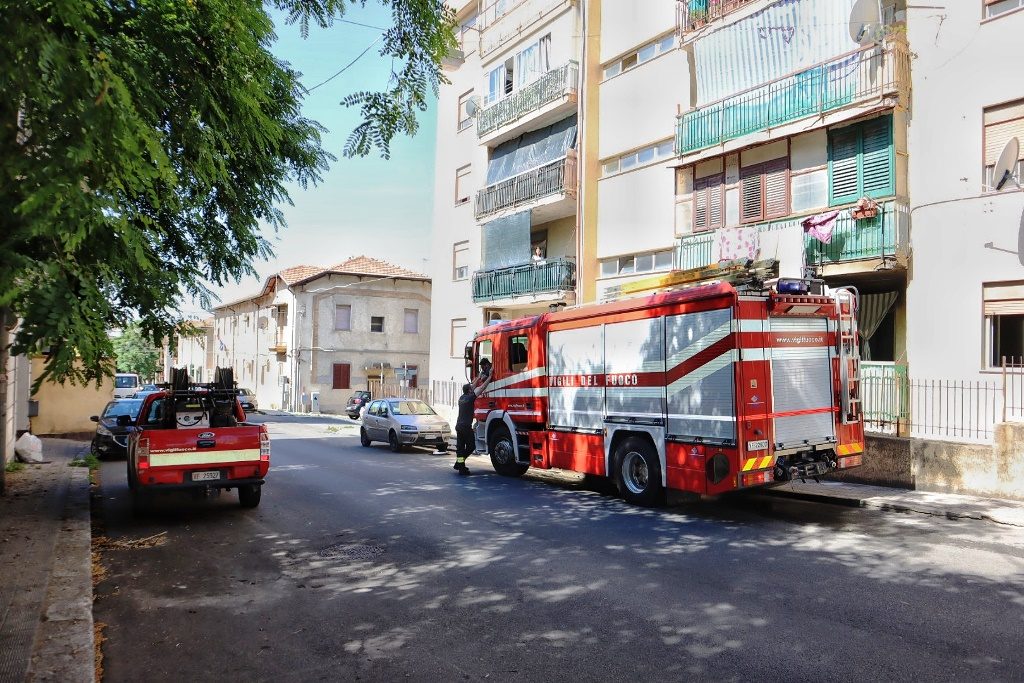 Incendio Via Enotria