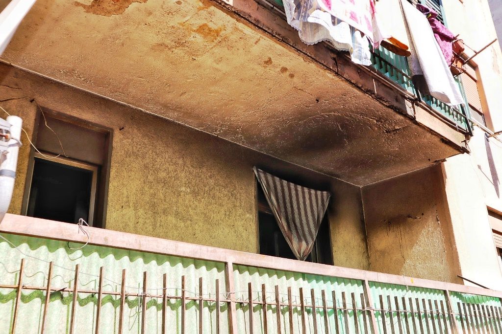 Incendio Via Enotria