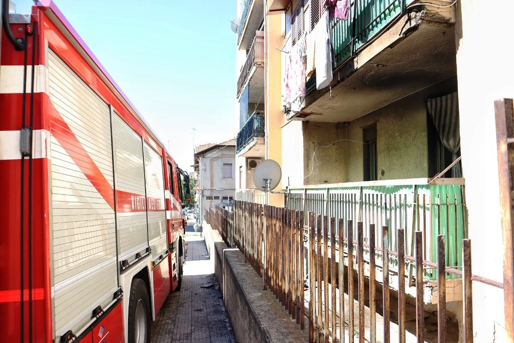Incendio Via Enotria