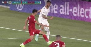 Rigore Spinazzola-Celik