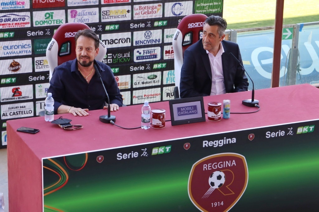 alfredo aglietti luca gallo presentazione reggina 3