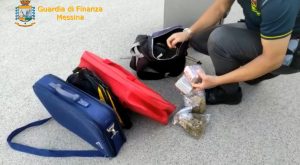 arrestato corriere della droga a messina