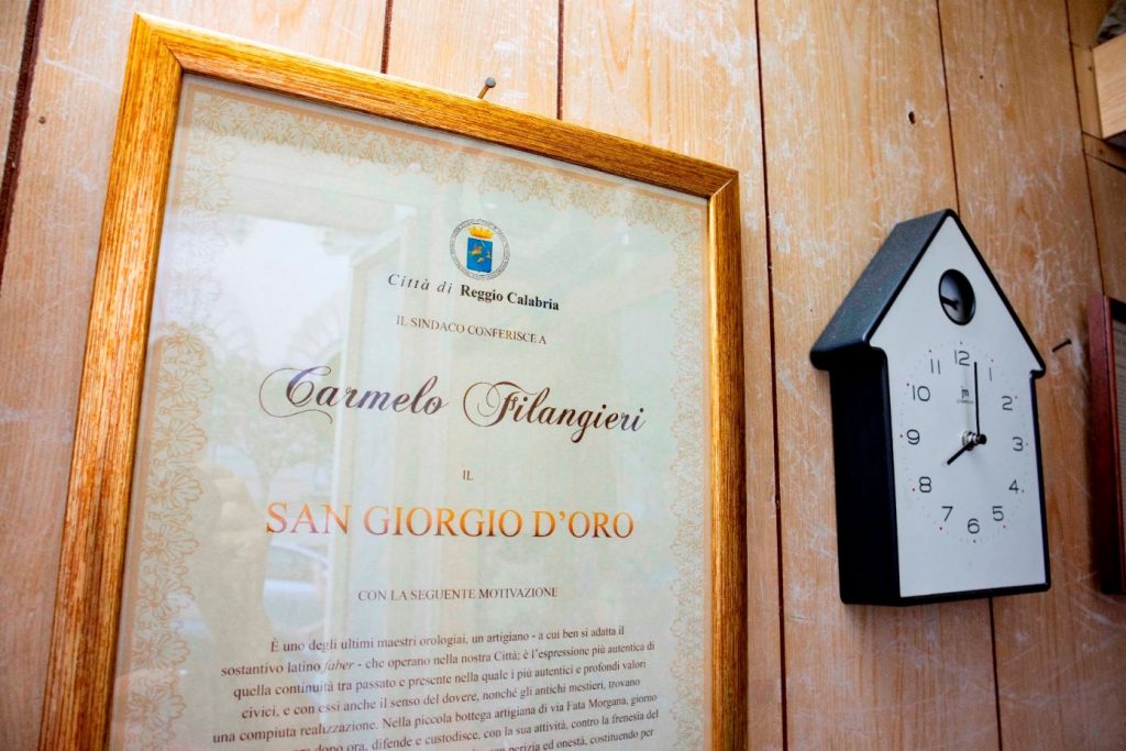 carmelo filangieri maestro orologiaio