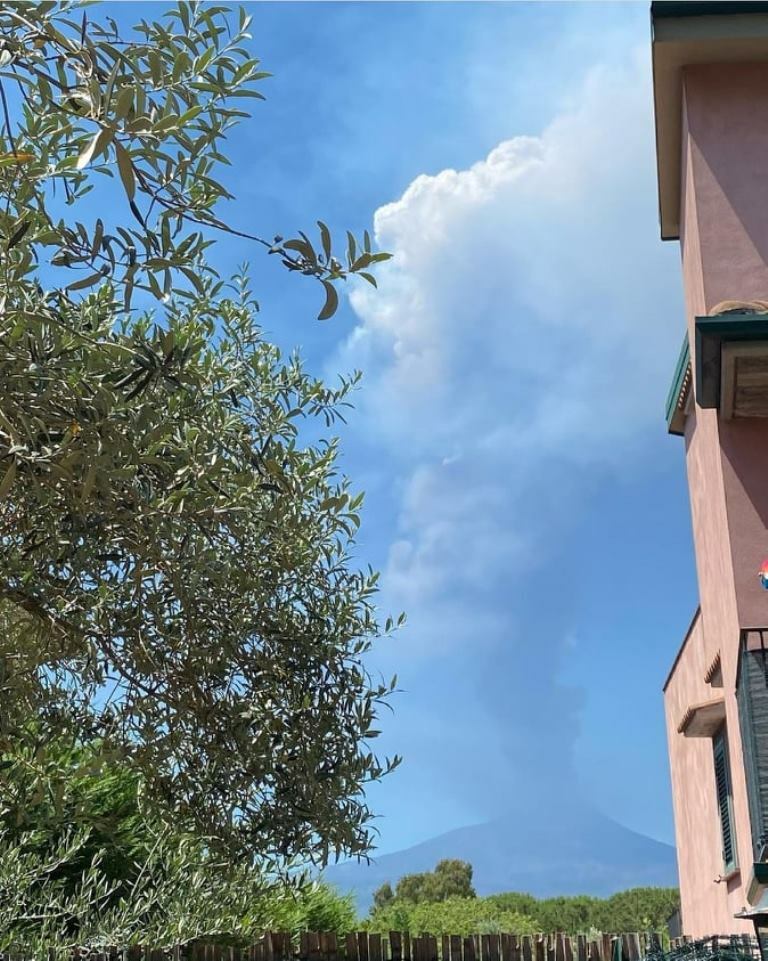 eruzione etna 16 giugno