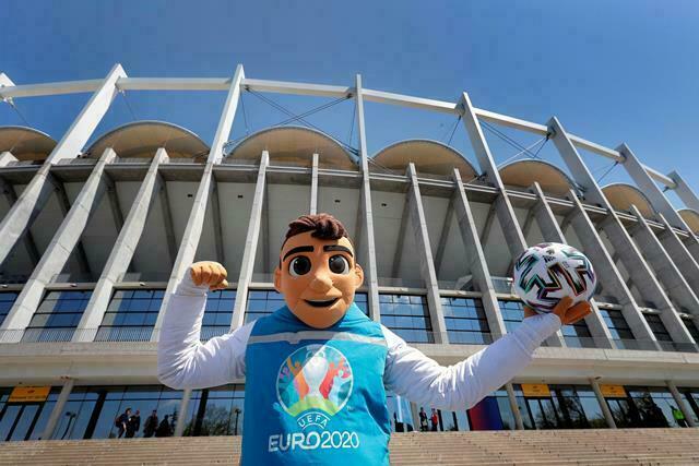 mascotte euro 2021 Skillzy