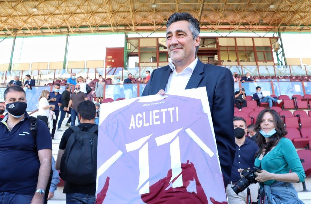reggina presentazione alfredo aglietti