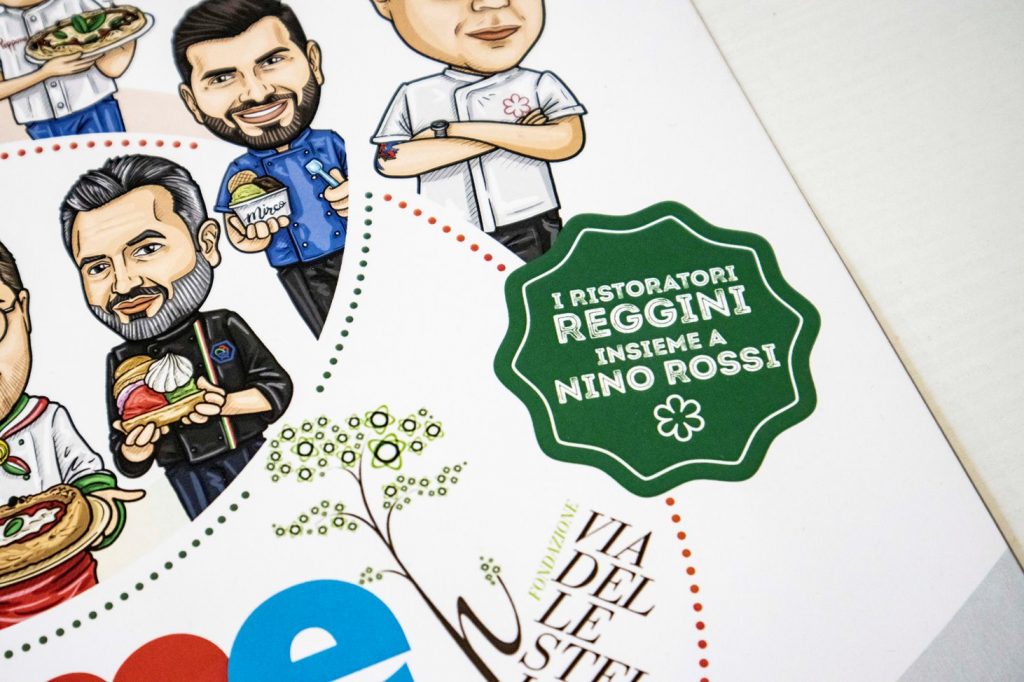 Carte Rreggine con i ristoratori