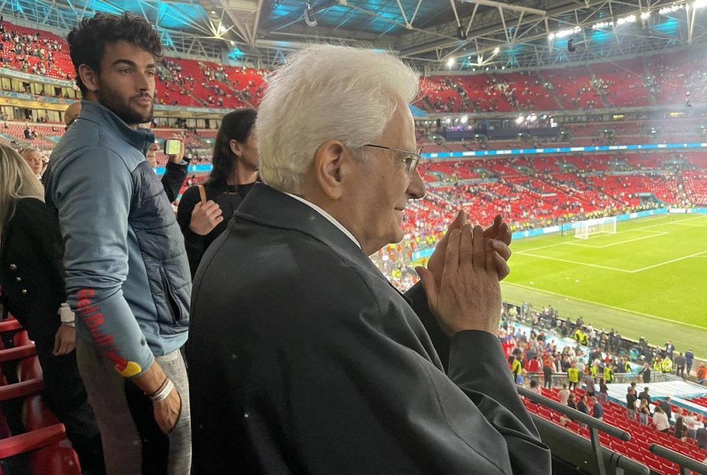 Esultanza Mattarella