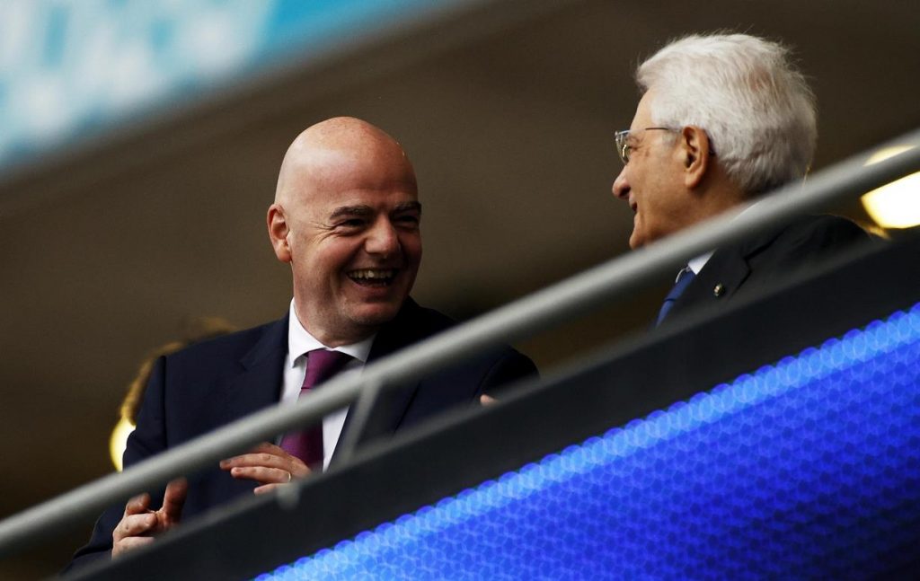 Esultanza Mattarella