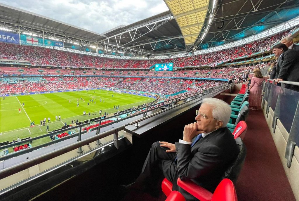 Esultanza Mattarella