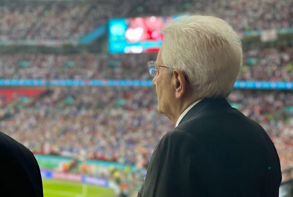 Esultanza Mattarella